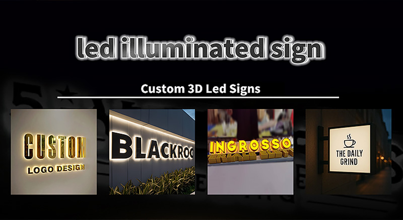 front lit vs halo lit vs dual lit channel letters