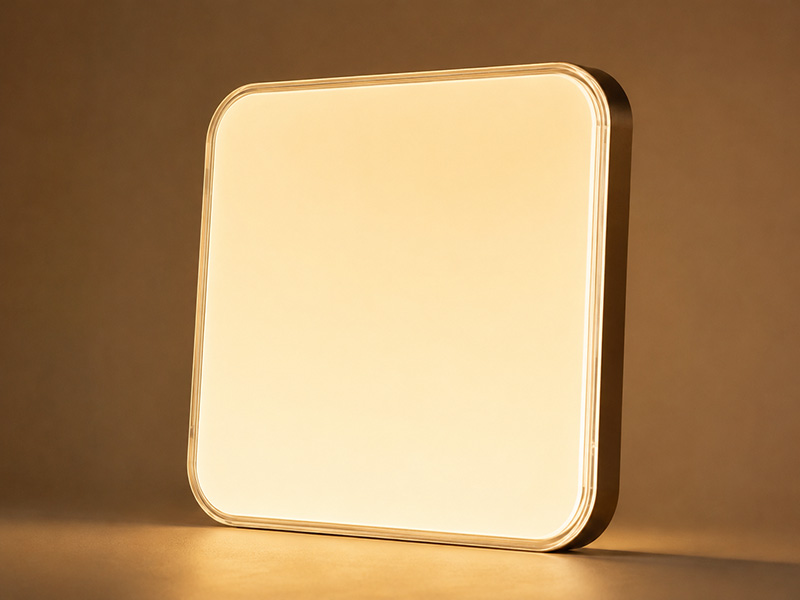 Acrylic face panel for cafe LED sign