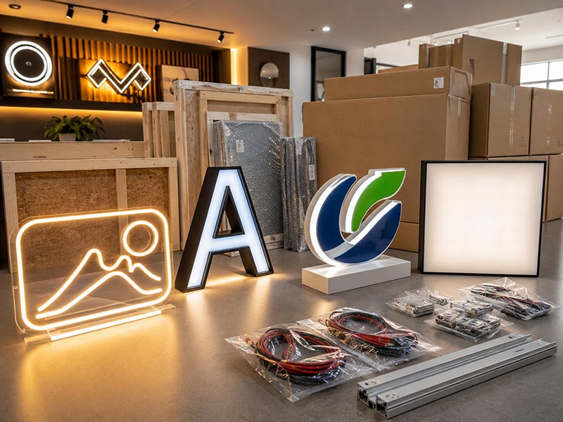 Start premium custom LED sign project with Iduoduo