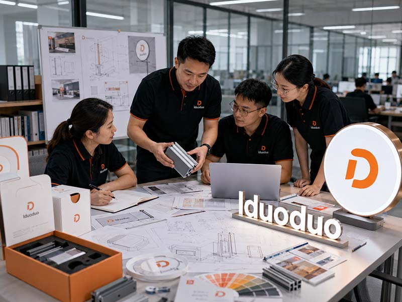 Iduoduo OEM and ODM LED sign product development with drawings, materials, packaging, and engineering support
