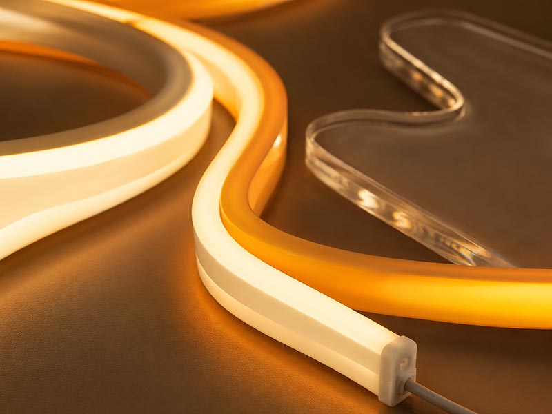 Silicone LED neon tube for coffee shop sign