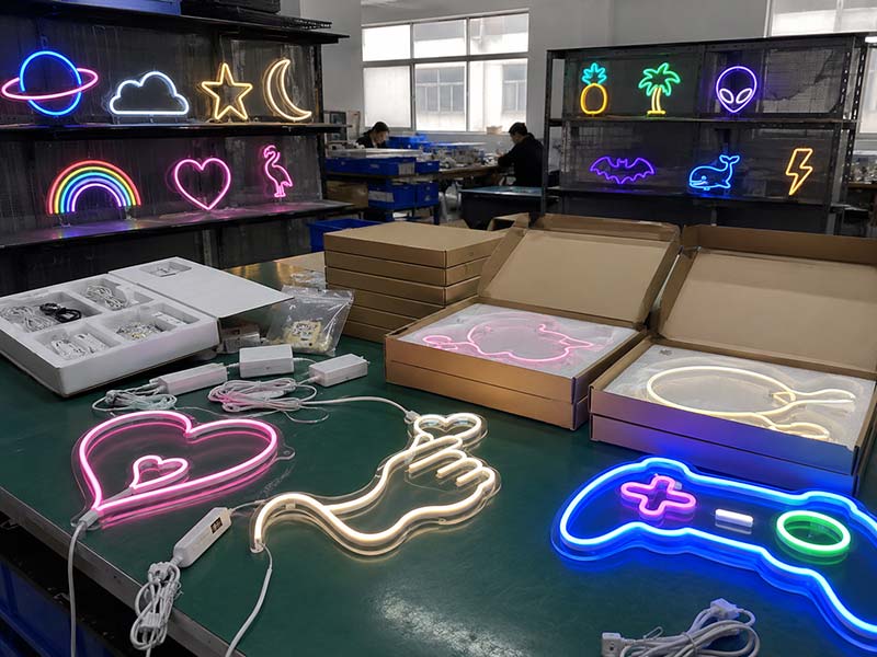 Wholesale custom LED neon text signs for sign company resale