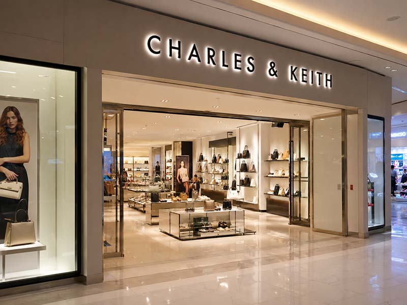 Mall store storefront signs image