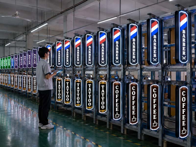 Blade sign 72-hour aging test