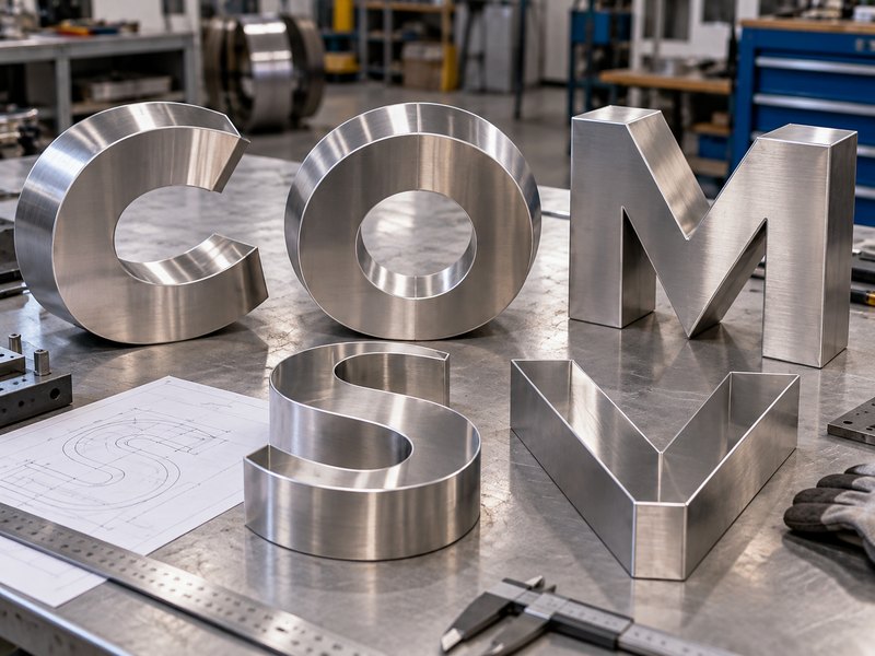 Smooth curves and sharp corners in channel letter returns