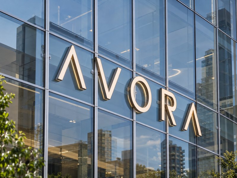 Channel letters designed specifically for a glass curtain wall system