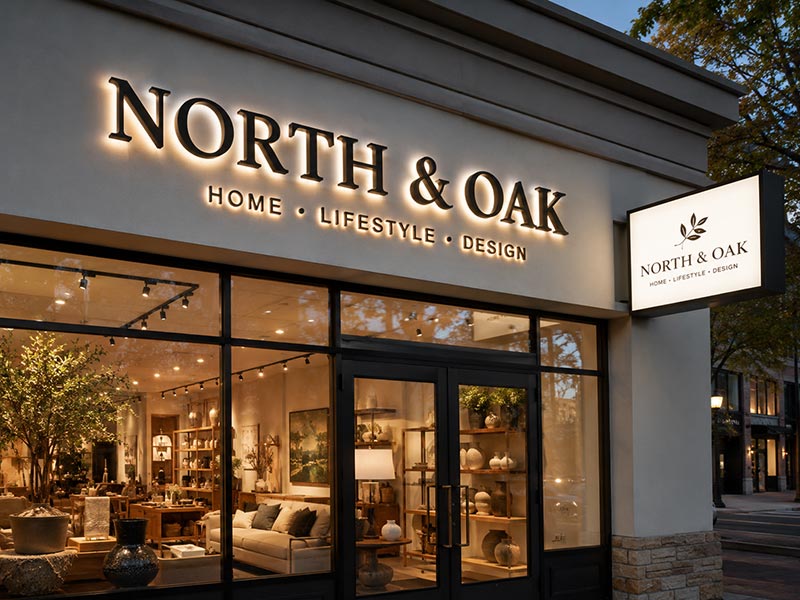 Featured custom LED sign demonstrating premium quality and visibility