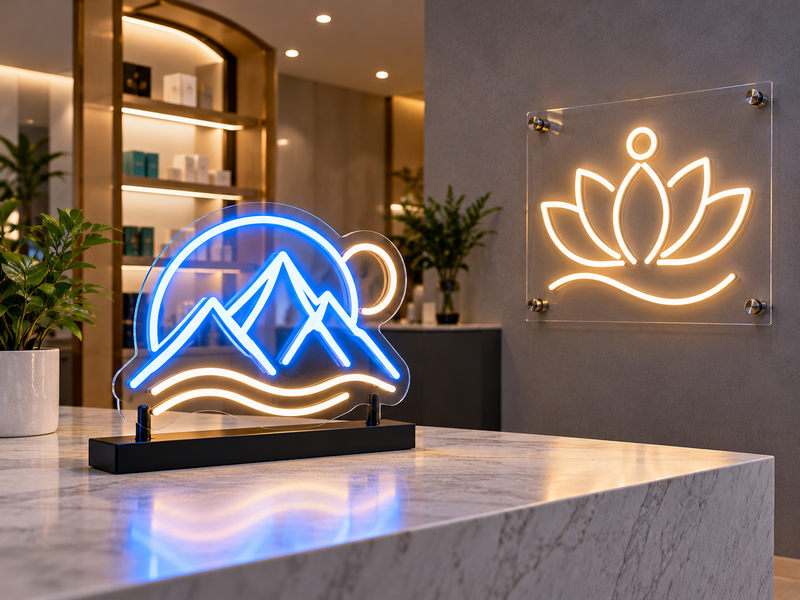 Led Visual Led Wall Freestanding vs Wall-Mounted LED Neon Signs Compared