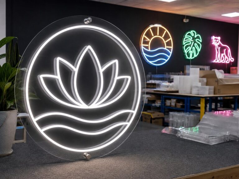 Sign company adding custom LED neon through outsourced manufacturing without new equipment