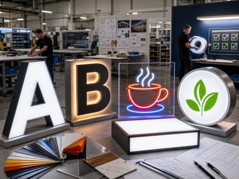 How to choose a reliable LED sign manufacturer for custom commercial signage projects
