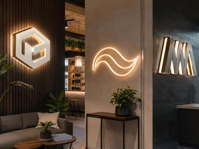 Different custom LED sign styles shown for comparing materials, structure, and quote differences