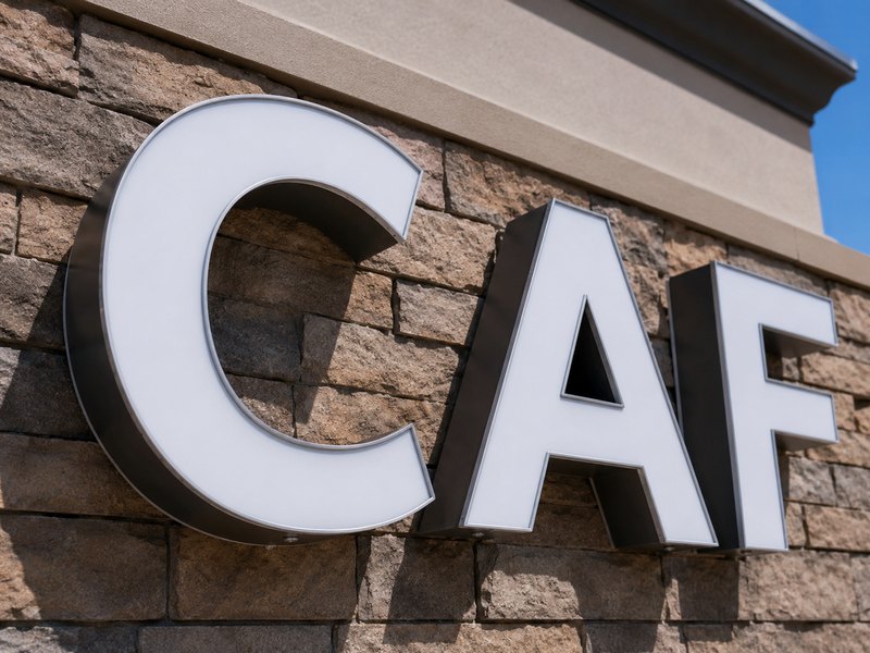 Outdoor channel letters designed for wind, sunlight, rain, and temperature changes