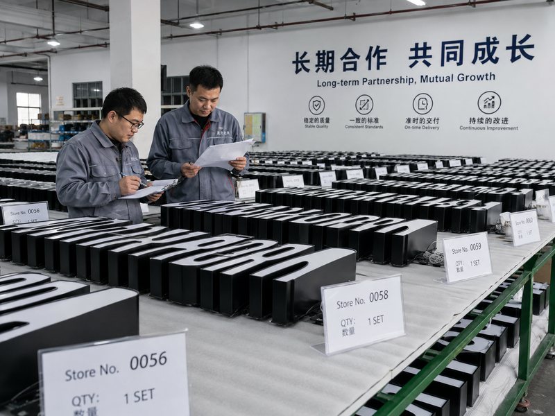 Consistent repeat sign manufacturing for brokers and multi-location commercial projects