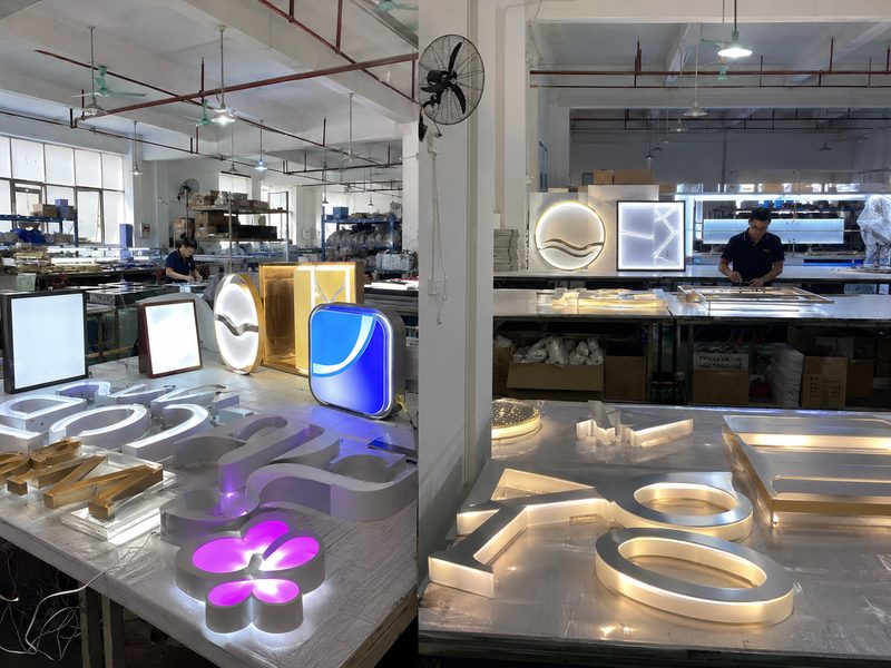 Two-supplier strategy for custom sign manufacturing with commercial signage products